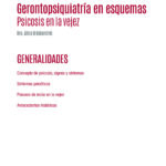 Gerontopsiquiatría en esquemas – Fascículo 1 – Psicosis en la vejez – A Kabanchik